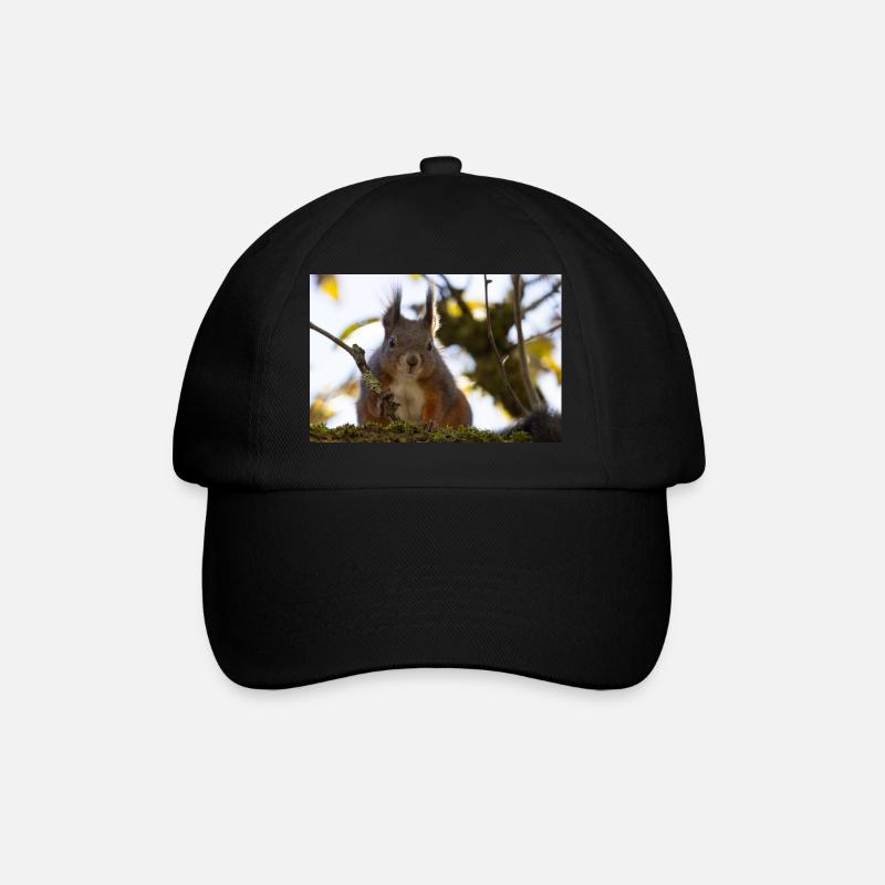 Oachkatzl / Écureuil - Casquette classique - noir/noir