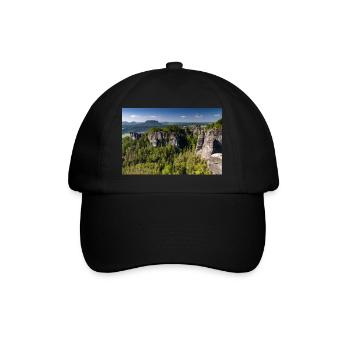 Bastei en Suisse saxonne - Casquette classique - noir/noir - Devant