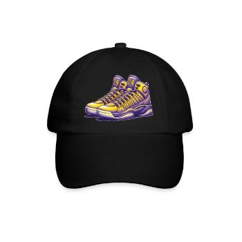 Basketballspieler - Baseballkappe - Schwarz/Schwarz - Vorne