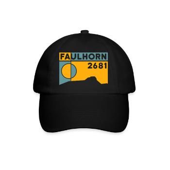 Faulhorn Hiking Hiking Tobogganing Grindelwald - Baseball Cap - black/black - Front