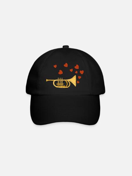 Musikk - Baseballcap - svart/svart