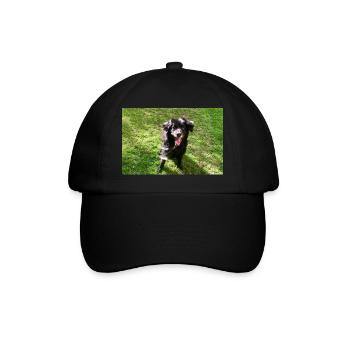 Hund Dog Samy - Baseball Cap - black/black - Front