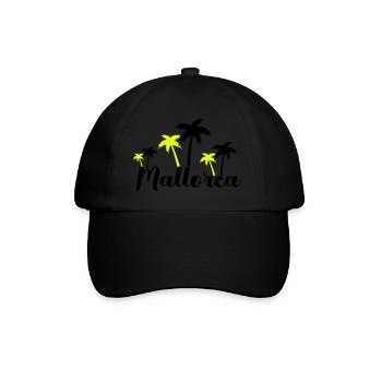 Majorca - Baseball Cap - black/black - Front