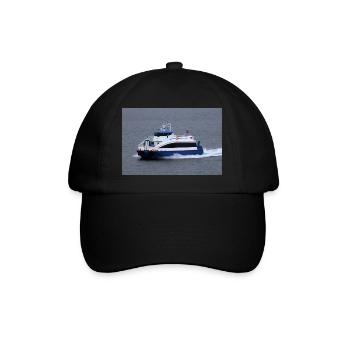 Chat qui fume - Casquette classique - noir/noir - Devant