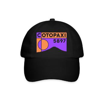 Cotopaxi High Altitude Climb Volcano Ecuador - Baseball Cap - black/black - Front