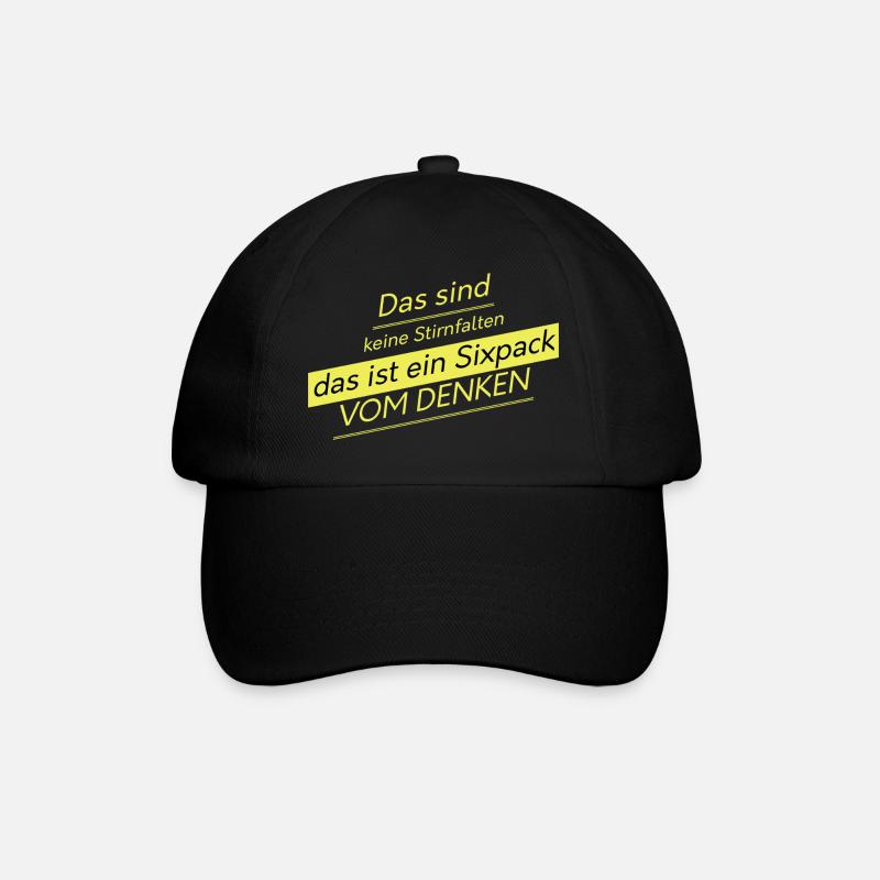 Idée cadeau 50e anniversaire - Casquette classique - noir/noir