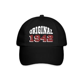 Original 1942 - Baseballkappe - Schwarz/Schwarz - Vorne