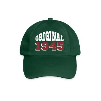 Original 1945 - Baseball Cap - bottle green - Front