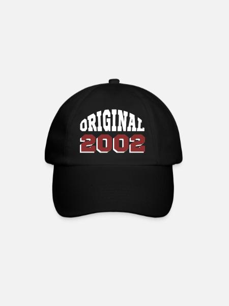 Original 2002 - Casquette classique - noir/noir