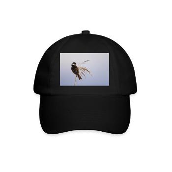 Bunting On Reeds - Baseball Cap - black/black - Front