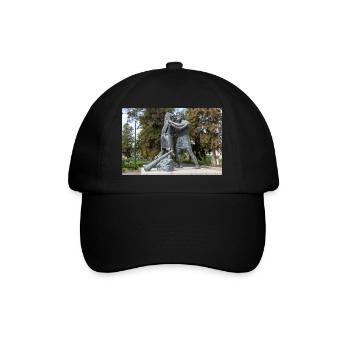 Statue du Match de lutte mythologique - Casquette classique - noir/noir - Devant