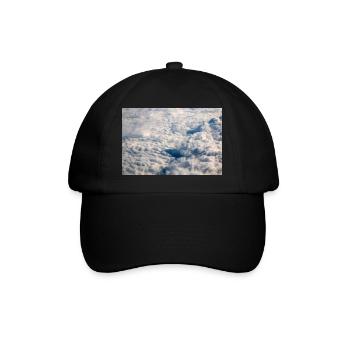 Cloud Formations and the alps near the Zugspitze - Baseball Cap - black/black - Front
