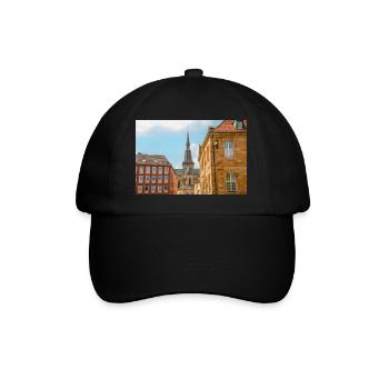 Marienkirche Osnabrück - Baseballkappe - Schwarz/Schwarz - Vorne
