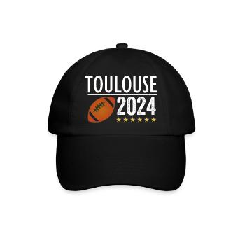 Toulouse Rugby 6 Etoiles Sport Fierté - Casquette classique - noir/noir - Devant