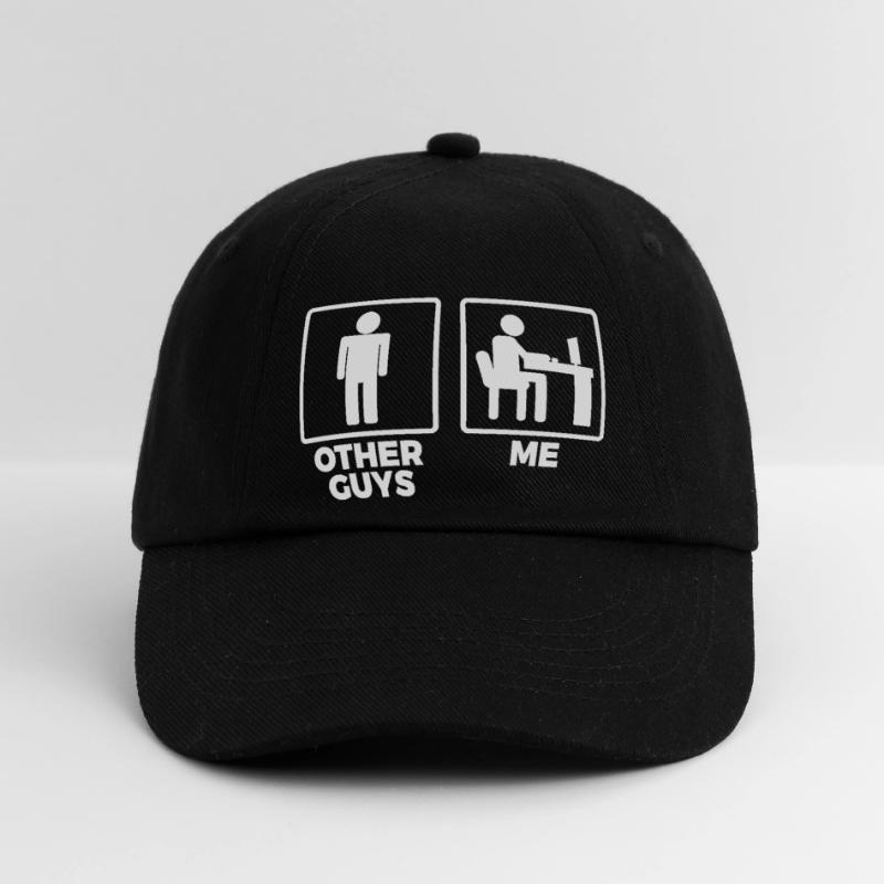 Software Engineer Stick Figures Baseball Cap