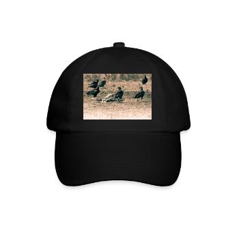 les vautours - Casquette classique - noir/noir - Devant