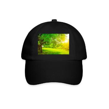 1418 - Casquette classique - noir/noir - Devant
