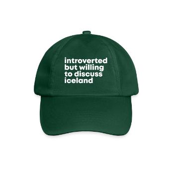 Iceland - Baseball Cap - bottle green - Front