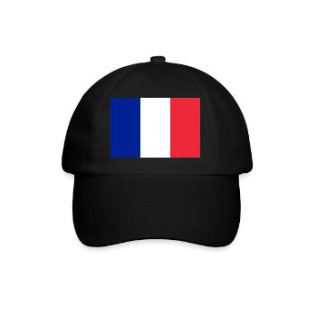 France - Baseball Cap - black/black - Front