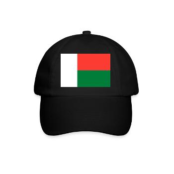 Madagascar - Baseball Cap - black/black - Front