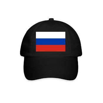 Russia - Baseball Cap - black/black - Front
