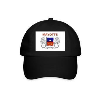 Mayotte - Baseball Cap - black/black - Front