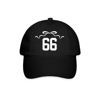 Ausgabe 66 Knot - 66. Jahrestag - Baseballkappe - Schwarz/Schwarz - Vorne