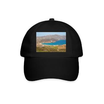 Paralia Ftelias Beach Mykonos Island South Aegean - Baseball Cap - black/black - Front