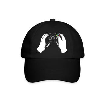 Manettes de jeu - Casquette classique - noir/noir - Devant