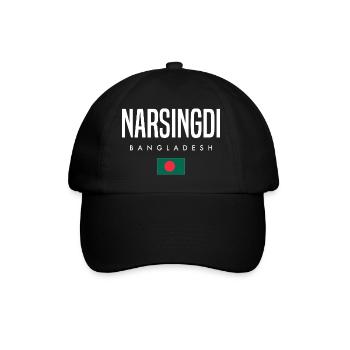 Narsingdi Bangladesh - Baseball Cap - black/black - Front