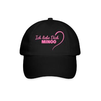 Minoo - Casquette classique - noir/noir - Devant