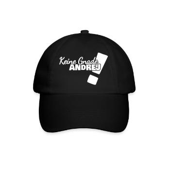 Funny Andrej - Baseball Cap - black/black - Front
