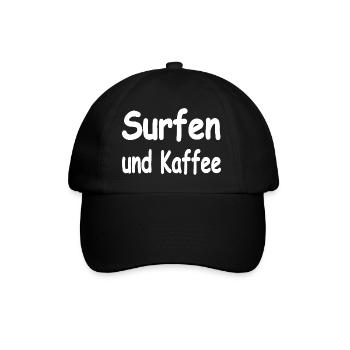 Surf - Casquette classique - noir/noir - Devant