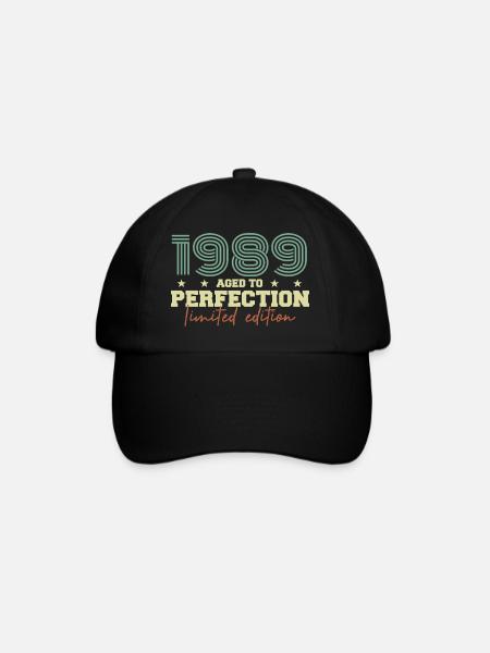 1989 - Casquette classique - noir/noir