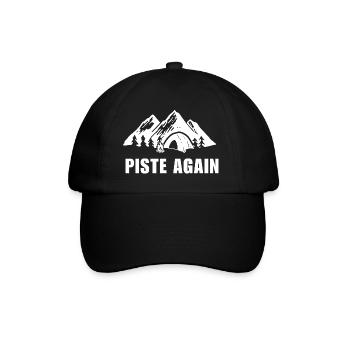ENCORE UNE FOIS. Ski. Sports de ski d’hiver - Casquette classique - noir/noir - Devant