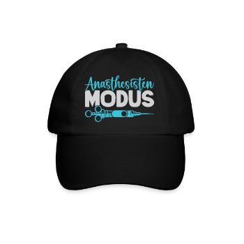 Anesthesiologist Modus On Anesthesia - Baseball Cap - black/black - Front