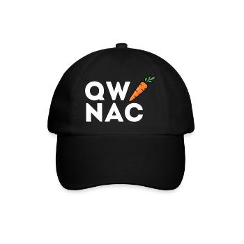 QW NAC – Your Favorite Shortcut in Premium Version - Baseball Cap - black/black - Front
