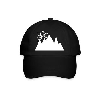 Mountain Bike Adventure - Baseball Cap - black/black - Front