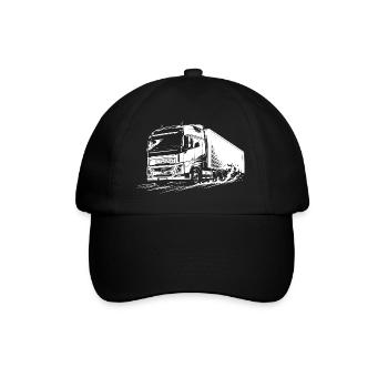 Highway Titan - Baseballkappe - Schwarz/Schwarz - Vorne