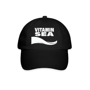 Vitamine Mer - Casquette classique - noir/noir - Devant