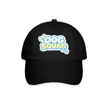 Dog Squad Pastel Paws - Baseball Cap - black/black - Front