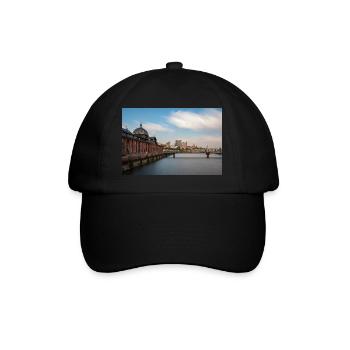 Salle historique des ventes aux enchères de poissons à Hambourg - Casquette classique - noir/noir - Devant