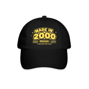 Made in 2000 Original Limited - Baseball Cap - black/black - Front