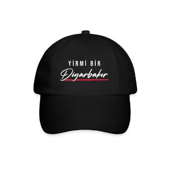 Diyarbakir 21 Turkey Turkiye Gift Holiday Kurd - Baseball Cap - black/black - Front