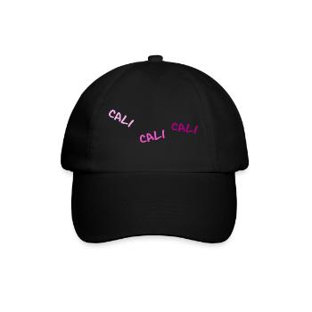 calisthenics gym fit - Baseball Cap - black/black - Front