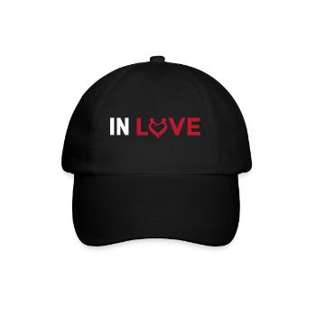 In Love - Being in Love - Baseball Cap - black/black - Front