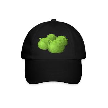 salade - Casquette classique - noir/noir - Devant