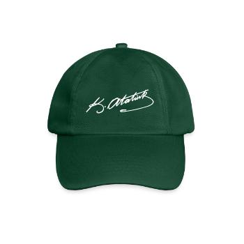 Kemal Atatürk - Casquette classique - vert bouteille - Devant