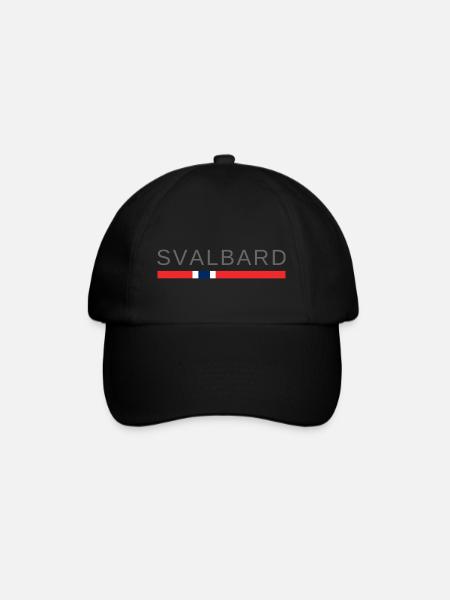 Svalbard Norvège - Casquette classique - noir/noir