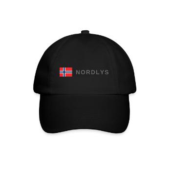 Northern Lights Norway - Baseball Cap - black/black - Front